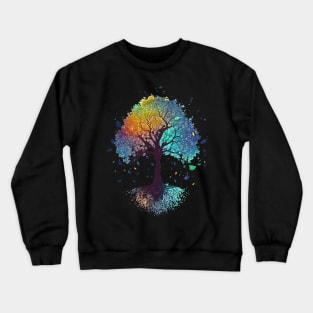 Tree of Life Majesty: Embrace the Spirit of Connection Crewneck Sweatshirt
